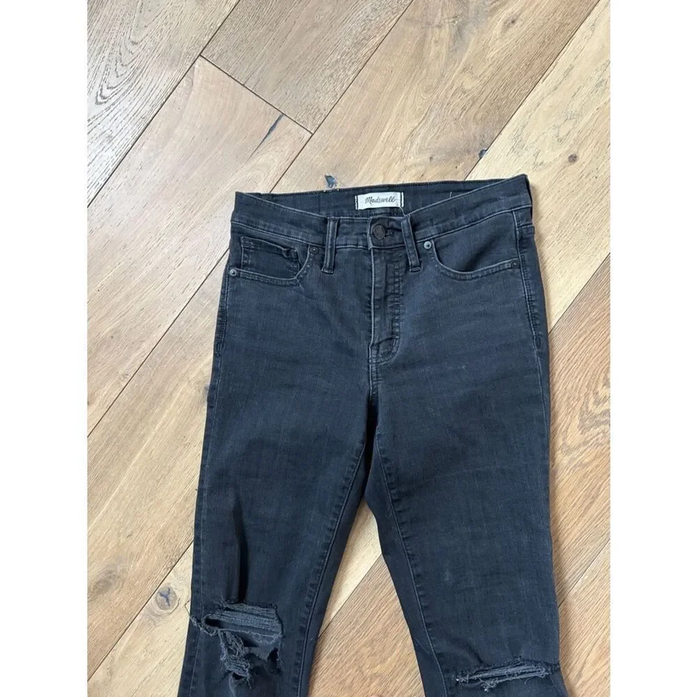 Madewell black skinny